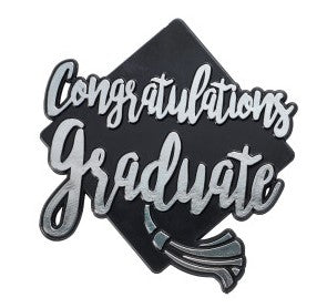 Congratulations Graduate Plaque (Silver)