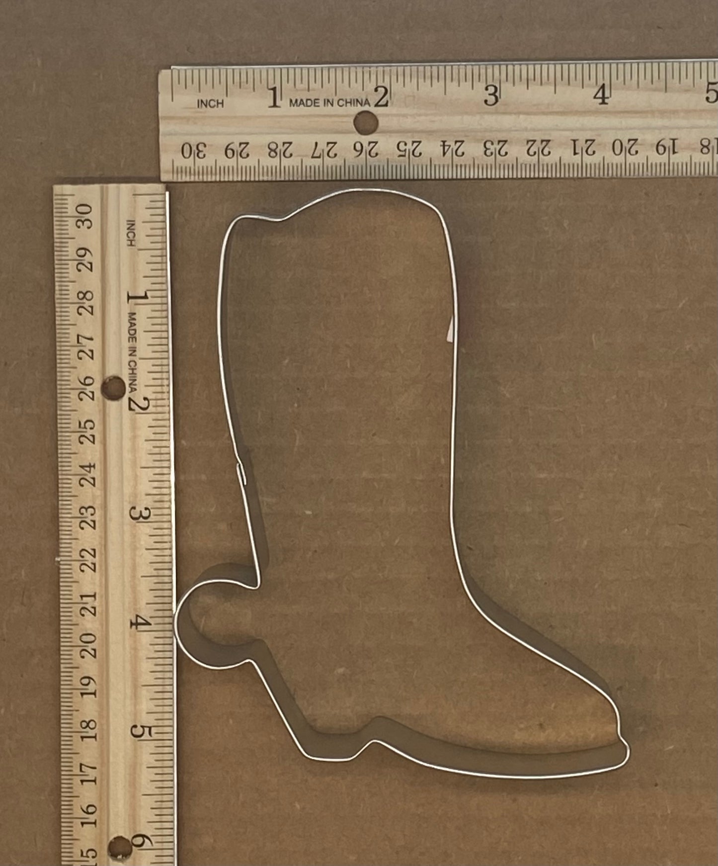 5 Inch Cowboy Boot Cookie Cutter