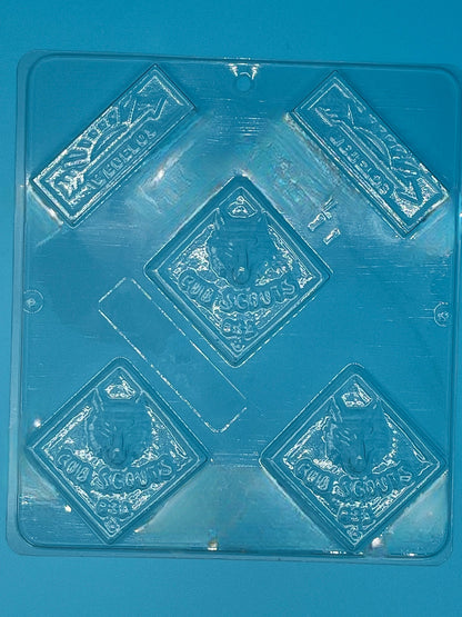 Cub Scouts Assortment Chocolate Mold