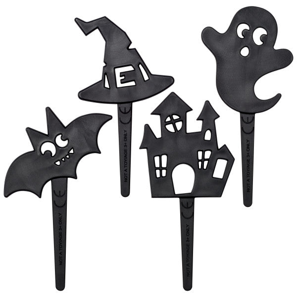 Spooky Fun Cupcake Picks - 12 Cupcake Picks
