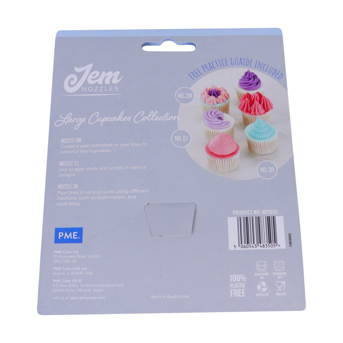 JEM Piping Tubes Large Cupcakes Collection