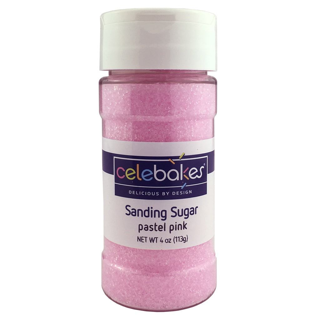 Celebakes Pastel Pink Sanding Sugar