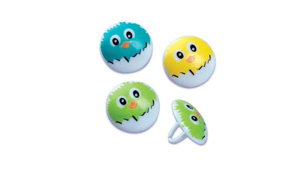 Chick in Egg Rings - 12 Rings