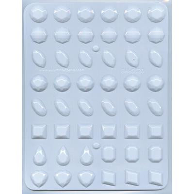 Assorted Large Gems Hard Candy Mold