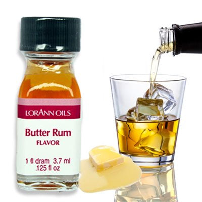 Butter Rum Flavor, 1 dram, Lorann Oils