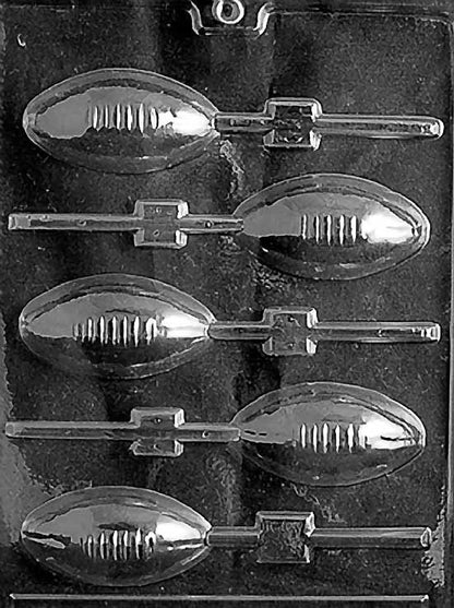 Football Lollipop Chocolate Mold