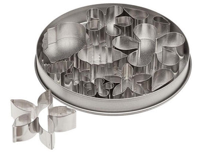 Ateco 12 Piece Flower and Leaf Cutter Set