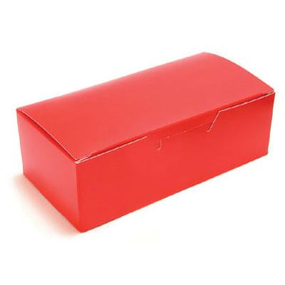 Red Candy Box - Half LB (.5), 1 Piece Folding Box