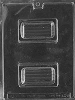2 Rectangular Pour Boxes Chocolate Mold