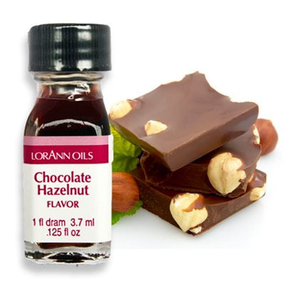 Chocolate Hazelnut Flavor, 1 dram, Lorann Oils