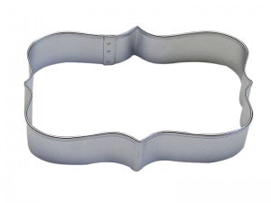 4.25 Inch Rectangle Plaque Cookie Cutter