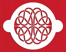 Celtic Cake Stencil, 8 Inch Circle