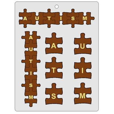 Autism Puzzle Piece Chocolate Mold