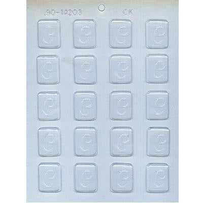 Initial C Mint Chocolate Mold
