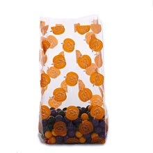 3.5x2x7.5 Bag - Jack O Lantern - 10 Bags