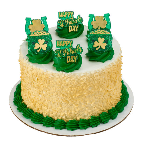 Pot O Gold Cupcake Rings, 12 Per Package
