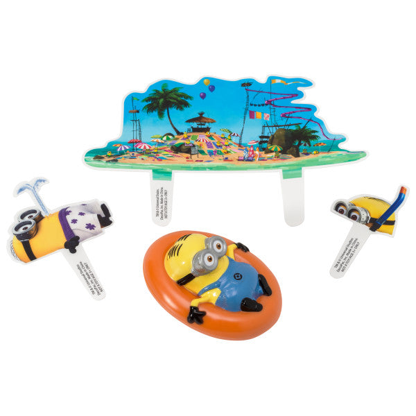 Despicable Me 2 - Beach Party Cake Topper Set