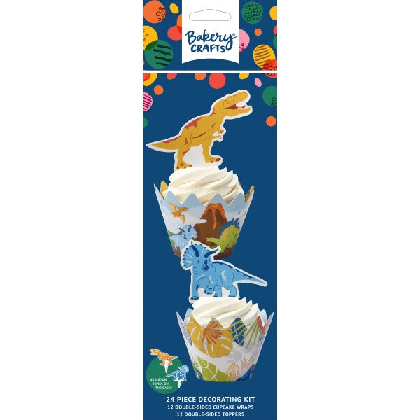 Dinosaur Cupcake Decorating Kit