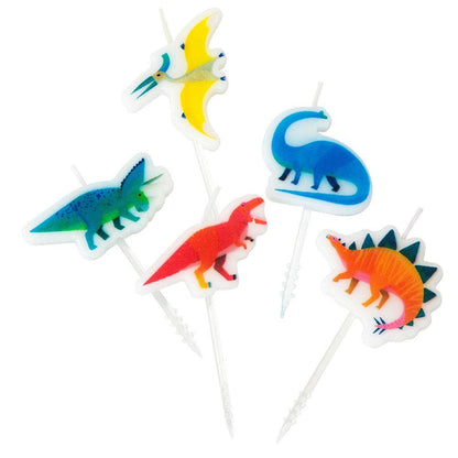 Dinosaur Candles - Pack of 5 Candles