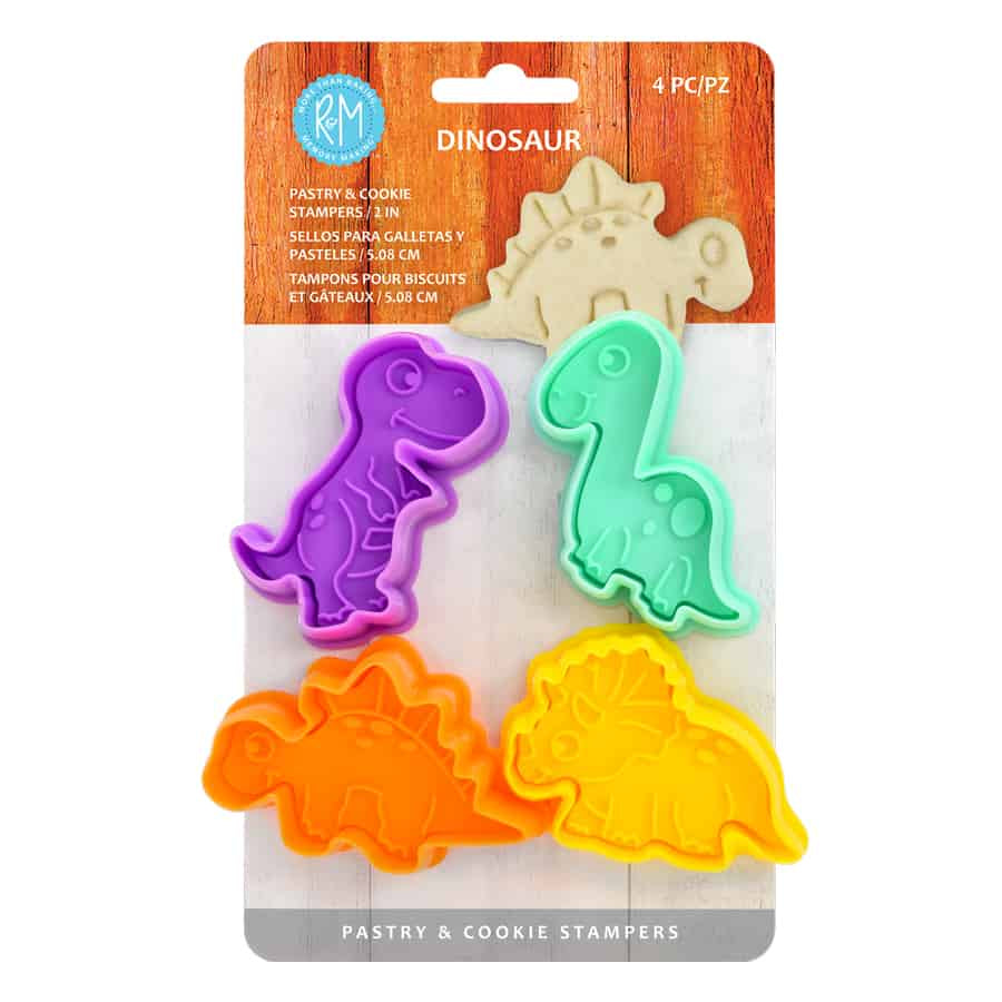 Dinosaur Stamper Cookie Cutter Set