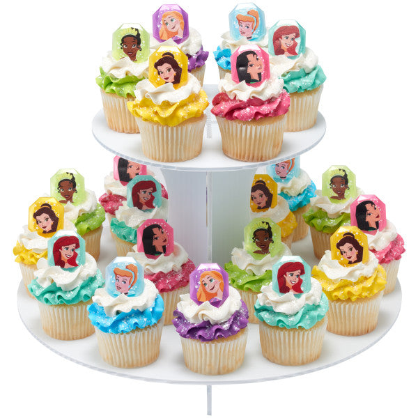 Disney Princess Cupcake Rings - 12 Cupcake Rings