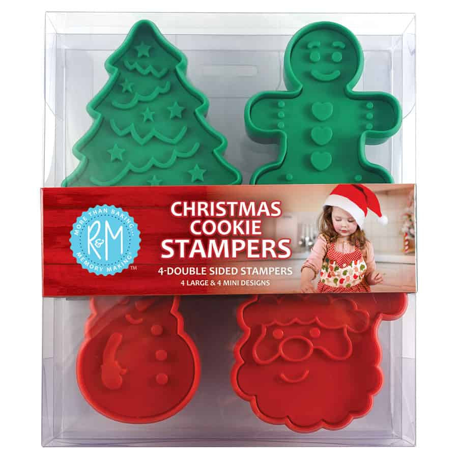 Double Sided Christmas Cookie Cutter Stamps