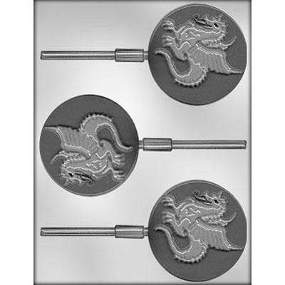 Dragon Lollipop Chocolate Mold