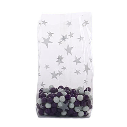 5x3x11.5 Bag - More Stars Silver - 10 Bags
