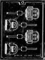 Backpack Lollipop Chocolate Mold