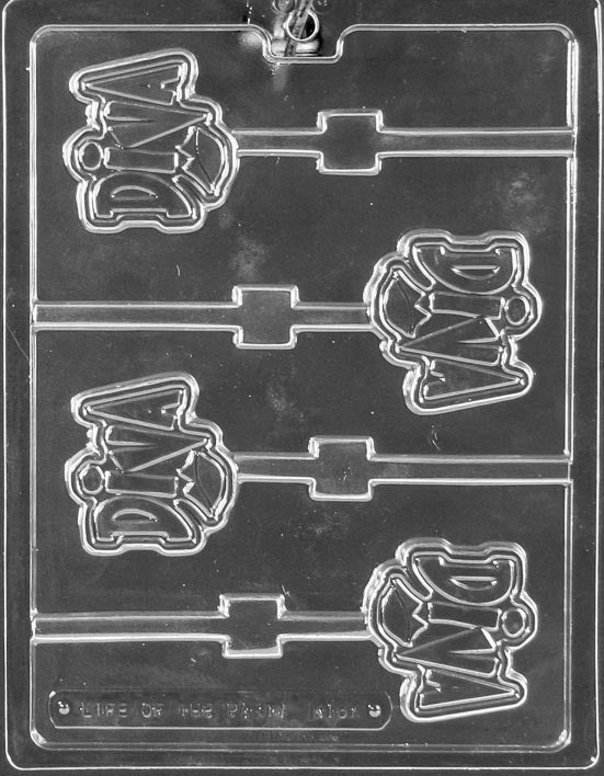 Diva Lollipop Chocolate Mold