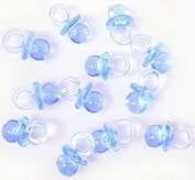 Blue Pacifiers - 24 Favor Charms