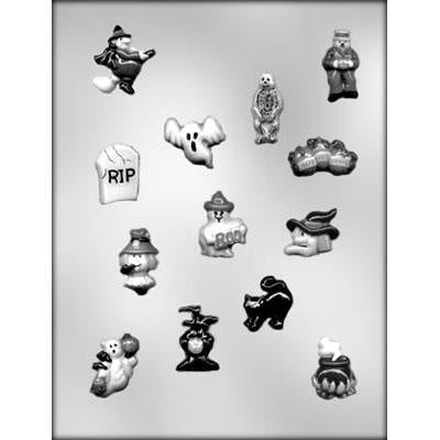Halloween Assortment Chocolate Mold (13 Cavities)