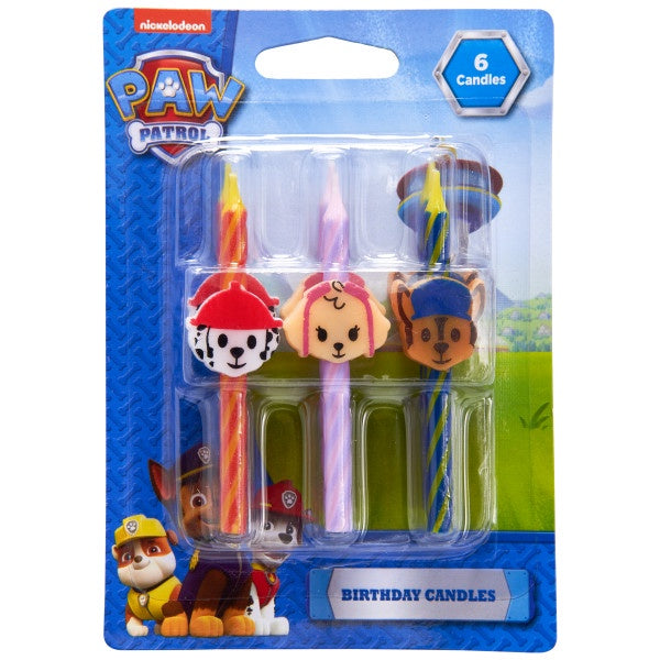 Paw Patrol Character Candles