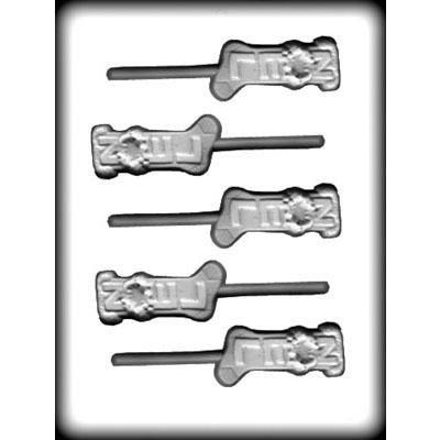 Noel Stocking Lollipop Candy Mold