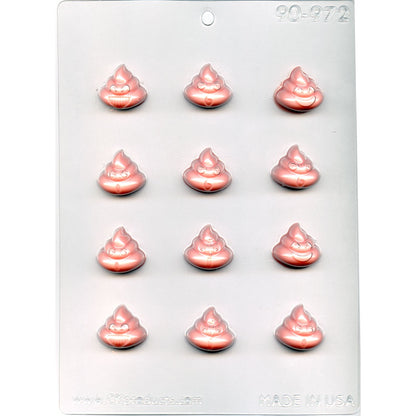 Poop Emoji Chocolate Mold