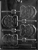 Pilgrim Girl Lollipop Chocolate Mold