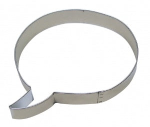 4.25 Inch Conversation Bubble Cookie Cutter