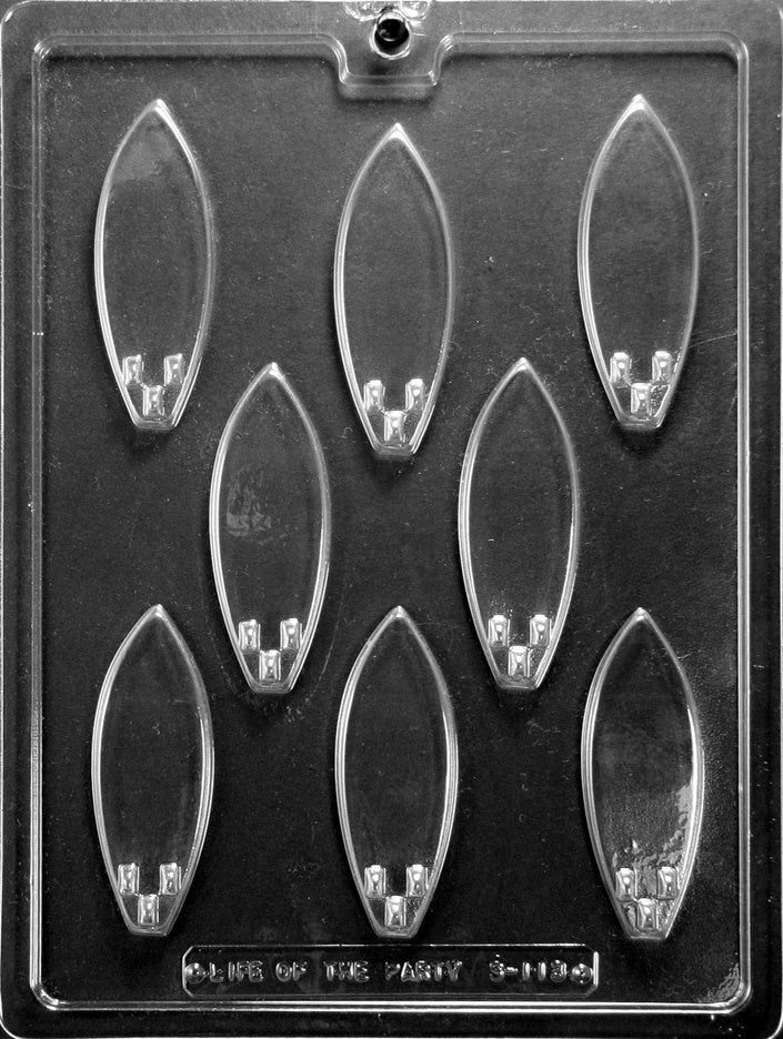 Surf Board Chocolate Mold