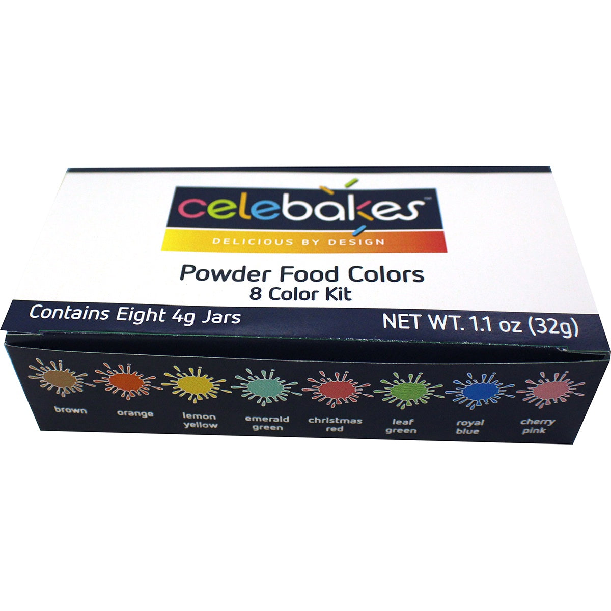 Celebakes Powdered Color Kit (8)