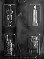 New York Theme Box Set Chocolate Mold