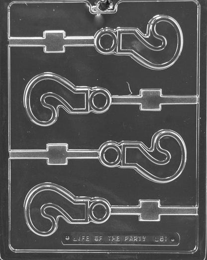 Question Mark Lollipop Chocolate Mold