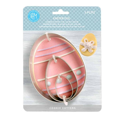 Easter Egg Cookie Cutter Set