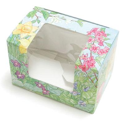 Easter Garden,  Easter Egg Box, Quarter (.25) Lb, 1 Piece Folding Box, 4450