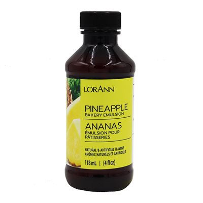 Pineapple Bakery Emulsion, 4oz, Lorann Oils