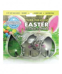 Over The Edge Easter Cookie Cutters, 3pc