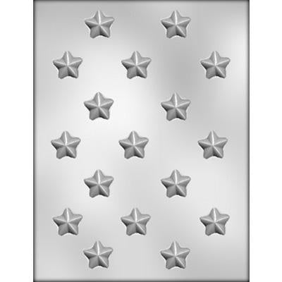 1 Inch, Star Chocolate Mold (17 Cavities)