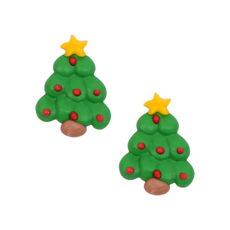 Royal Icing Christmas Tree - 6 Pieces