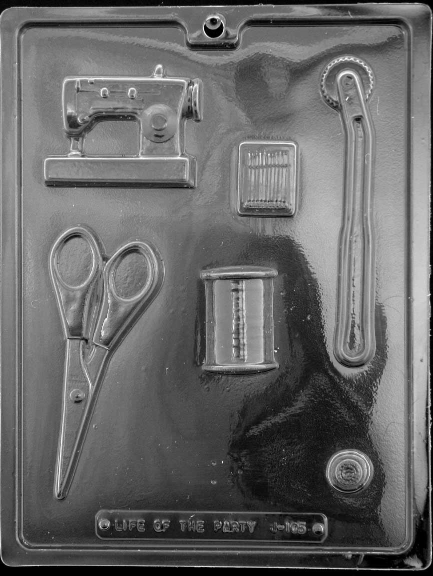 Sewing Kit Chocolate Mold