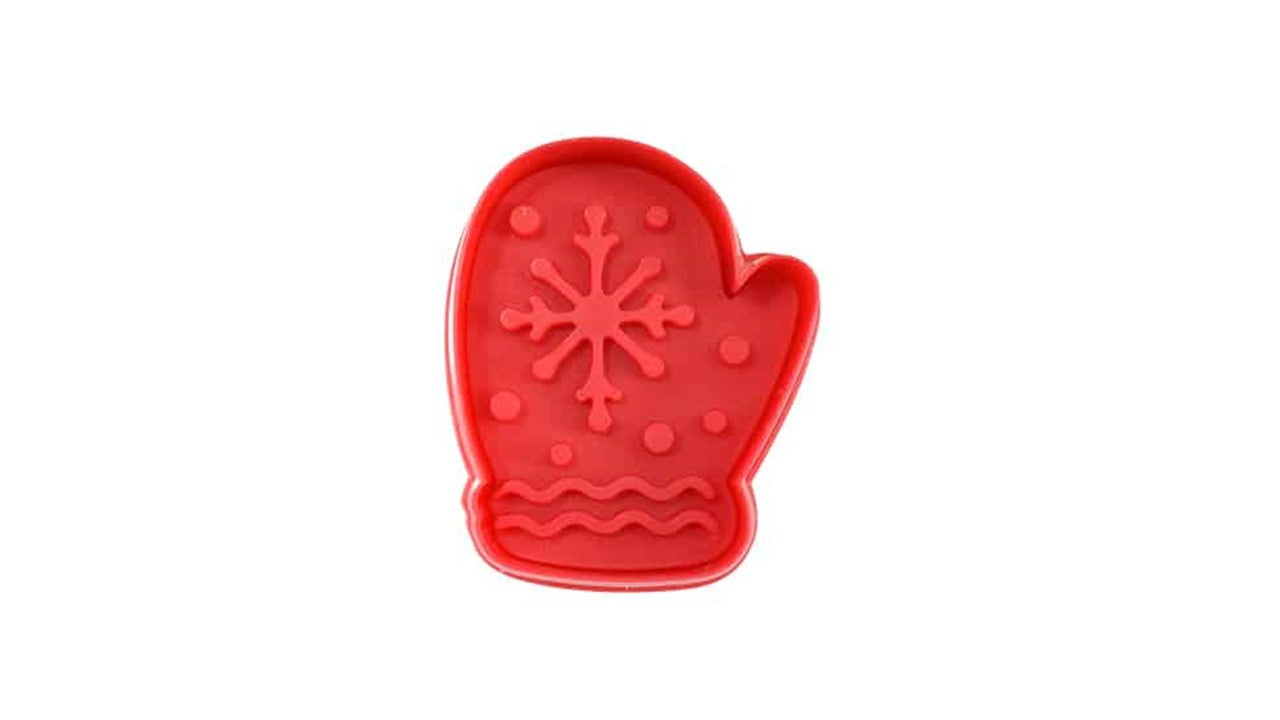 Christmas Plunger Stamp Cutter - Mitten