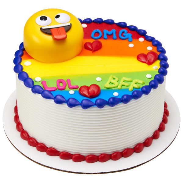 8 Pack Lol Emoji Cake Dessert 7 Plates Birthday Party Suppl | Cuotas sin  interés